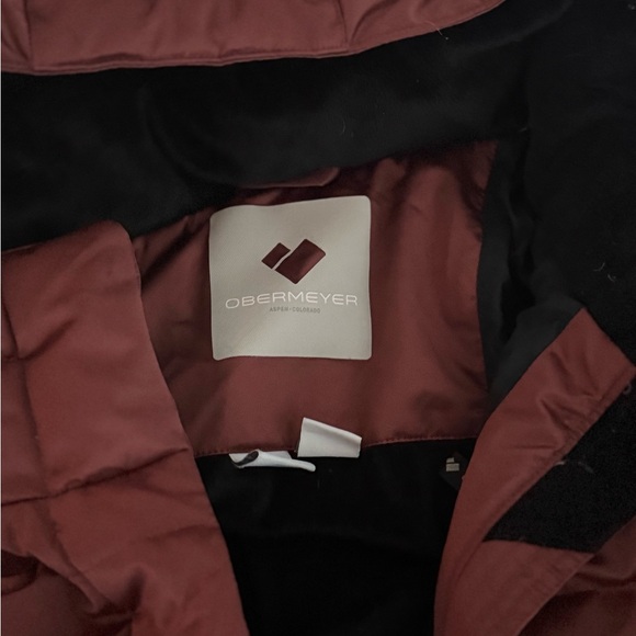 Obermeyer Copper Red Puffer Jacket - Picture 5 of 6